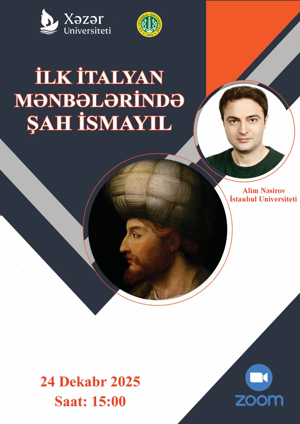 A seminar will be held by a doctoral student studying at Istanbul University in Türkiye.